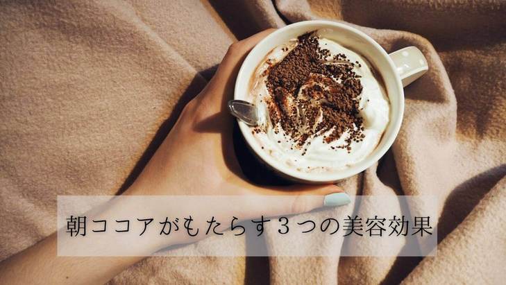 朝ココアがもたらす3つの美容効果 Ajicoの資産運用blog 朝ココアがもたらす3つの美容効果 Ajicoの資産運用blog